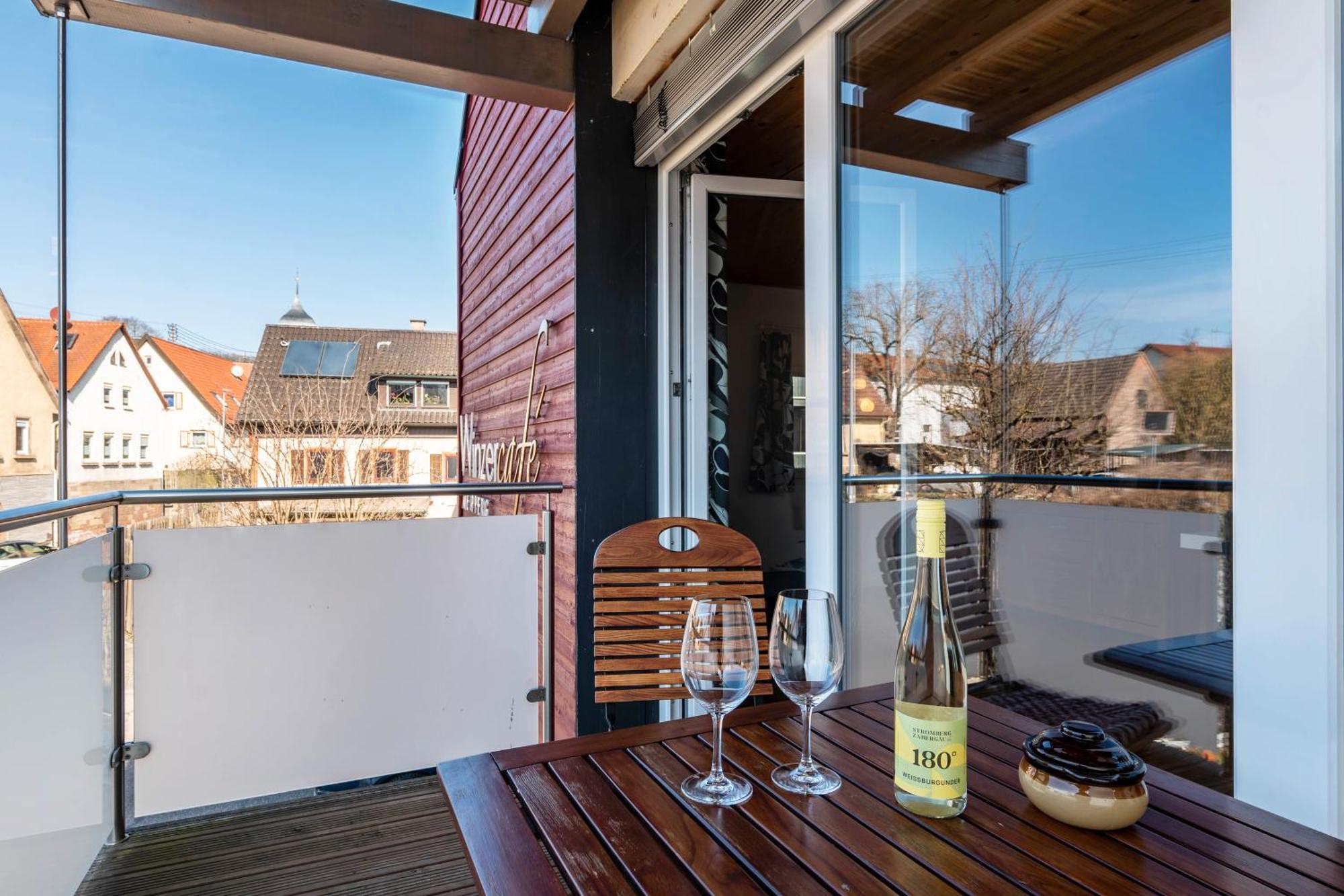 Апартаменты Winzercafe Neipperg Brackenheim Экстерьер фото